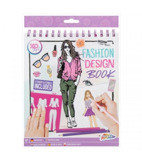 Grafix Disainiraamat Mood 36 lk + kleepsud