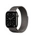 Apple Watch Series 11 GPS + Cellular 46mm Slate Titanium Case with Slate Milanese Loop - M/L