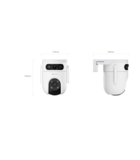 EZVIZ IP Camera CS-H9C (5MP+5MP) 4mm Color night vision,Human/Vehicle detection,Smart tracking iki 8m,Active defense,two way tal
