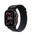 Apple Watch Ultra 3 GPS + Cellular 49mm Black Titanium Case with Black Alpine Loop - Large