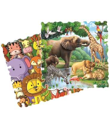 UnikPlay pusle Džungel 2 x 50 tk, tuubis