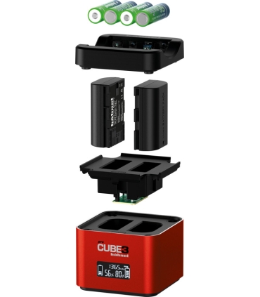 Hähnel laadija ProCube 3 Twin Canon