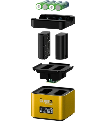 Hähnel laadija ProCube 3 Twin Nikon