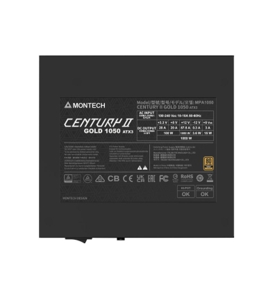 Montech CENTURY II ATX 1050 W CENTURYII1050