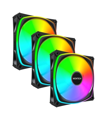 Montech Fan 120mm AX120 Pro Black 3 In 1