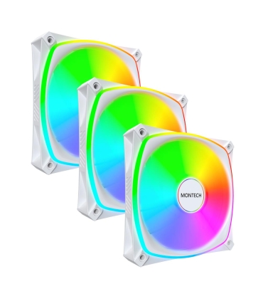 Montech Fan 120mm AX120 Pro White 3 In 1