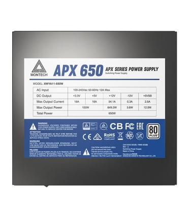 Montech APX 650W 650 W APX650