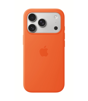 Apple iPhone 17 Pro Silicone Case with MagSafe – Orange