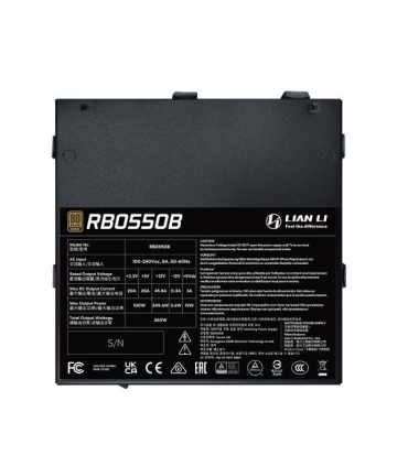 LIAN LI RB PSU ATX 100 - 240 V 550 W G9P.RB0550B.B000.EU