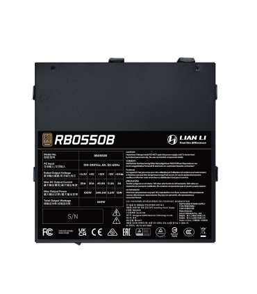 LIAN LI RB PSU ATX 100 - 240 V 550 W G9P.RB0550B.B000.EU