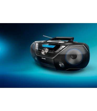Philips AZB798T/12, FM/DAB+/BT/USB/CD/kassett