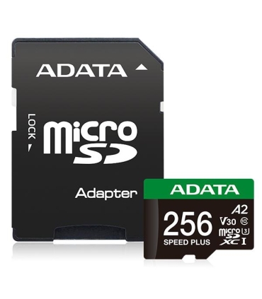 ADATA Memory Micro SDXC 256GB UD256GUI3V30A2SP-RA1