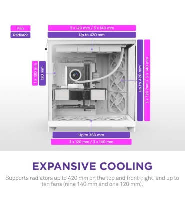 NZXT Midi Tower CM-H92FW-01