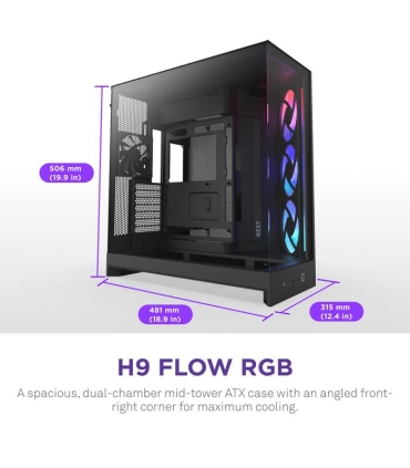 NZXT Midi Tower CM-H92FB-R1
