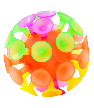 FLUFFY pall valguse ja iminappadega