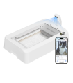 PETKIT Purobot Crystal Duo with Camera Self-Cleaning Cat Litter Box | White