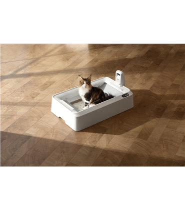 PETKIT Purobot Crystal Duo with Camera Self-Cleaning Cat Litter Box | White