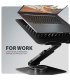 AXAGON STND-LRB stand with 360° rotation for laptops and tablets 10-17,3"