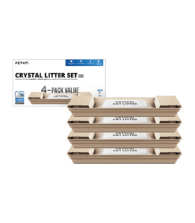 PETKIT Crystal Litter for Purobot Crystal Duo, 4 bags