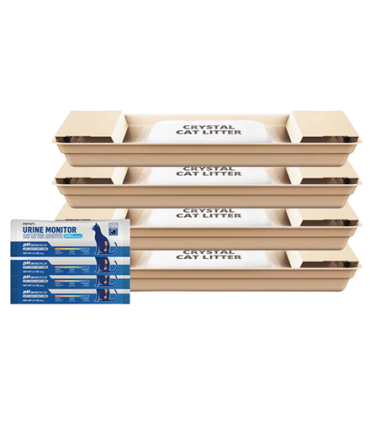 PETKIT Crystal PH Litter for Purobot Crystal Duo, 4 bags