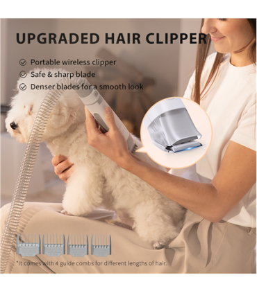 PETKIT Air Clipper Pet Grooming Vacuum Kit 5in1 LM4