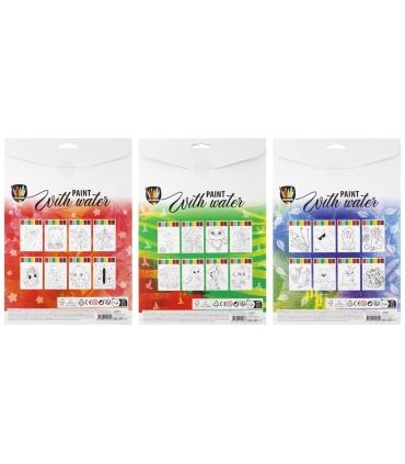 Grafix värvi veega, 8 lehte