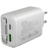 Canyon OnCharge 65RC reisilaadija sissehitatud kaabliga+ USB A+C PD 65W valge
