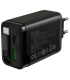 Canyon OnCharge 65RC reisilaadija sissehitatud kaabliga+ USB A+C PD 65W must