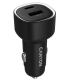 Canyon autolaadija OnDrive 48 PD 48W USB-A+USB-C, must