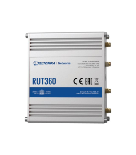 Industrial Cellular Router | RUT360 LTE CAT6 | 1 x LAN ports, 10/100 Mbps, compliance with IEEE 802.3, IEEE 802.3u standards, su