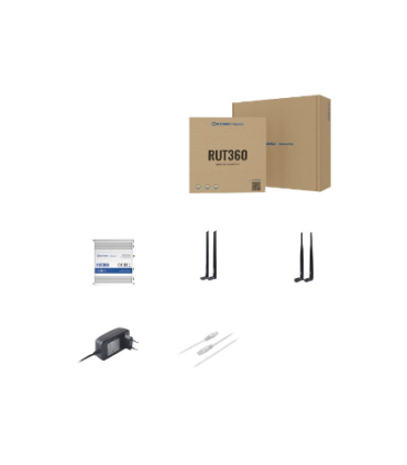 Teltonika | Industrial Cellular Router | RUT360 LTE CAT6 | 1 x LAN ports, 10/100 Mbps, compliance with IEEE 802.3, IEEE 802.3u s