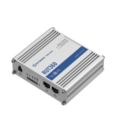 Teltonika | Industrial Cellular Router | RUT360 LTE CAT6 | 1 x LAN ports, 10/100 Mbps, compliance with IEEE 802.3, IEEE 802.3u s