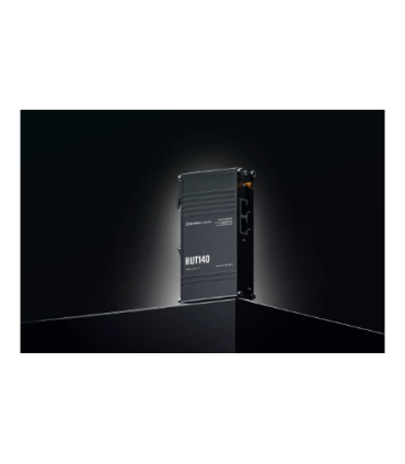 Ethernet Router | RUT140 | 802.11n | 10/100 Mbit/s | Ethernet LAN (RJ-45) ports 1 | Mesh Support Yes | MU-MiMO No | No mobile br