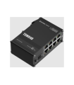 Teltonika Industrial Switch | TSW040 | Unmanaged | DIN rail mountable | 10/100 Mbps (RJ-45) ports quantity 8 | PoE+ ports quanti