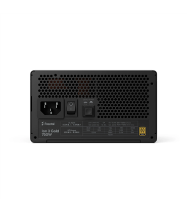 Fractal Design Power Supply, Black Ion 3 Gold 750W
