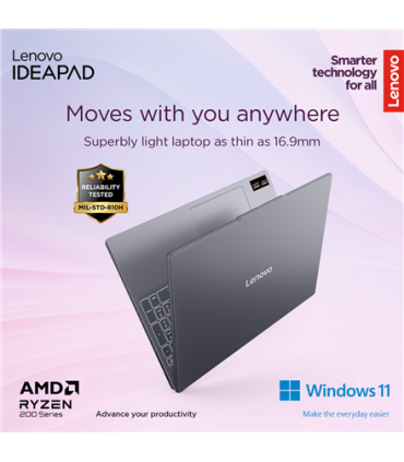 Lenovo IdeaPad Slim 3 15AMN8 15,6" Ryzen 3, 16GB, 512GB SSD