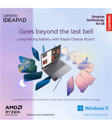 Lenovo IdeaPad Slim 3 15AMN8 15,6" Ryzen 3, 16GB, 512GB SSD