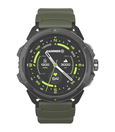 Hammer Watch 2 | Smart watch | AMOLED | 1.5” | Military Edition