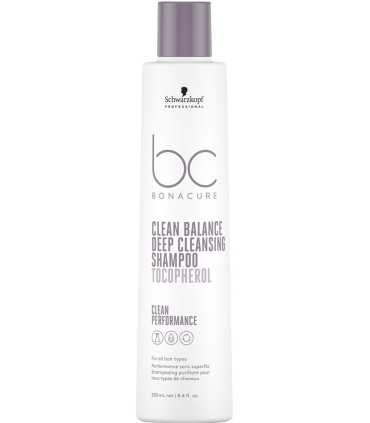 Schwarzkopf Professional Bonacure Clean Balance Deep Cleansing Shampoo (250mL)