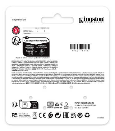 Kingston memory Drive Flash 512G KE-U2X512-1AC