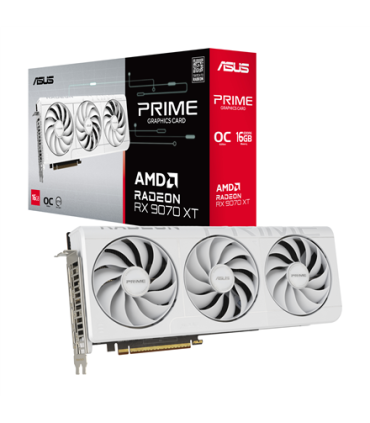 Asus Prime AMD Radeon RX 9070 XT White OC Edition