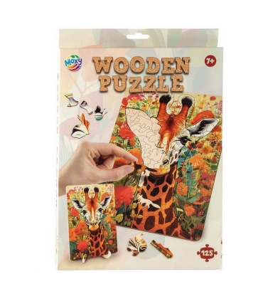 Moxy puidust pusle Kaelkirjak 125 tk