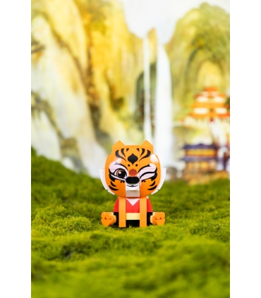 Pantasy klotsikomplekt Kung Fu Panda istuva beebi sari –Meister Tiigrinna 138 tk