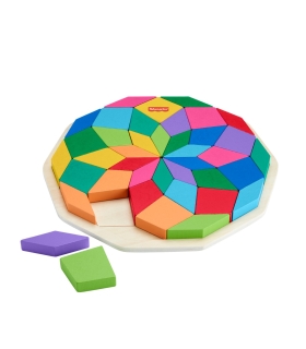 Fisher-Price puidust Mandala pusle