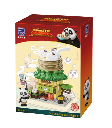 Pantasy klotsikomplekt Kung Fu Panda Po pelmeenipood 195 tk