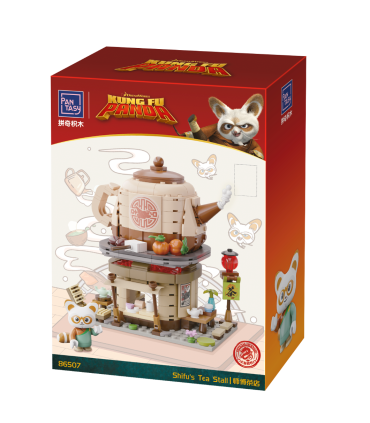 Pantasy klotsikomplekt Kung Fu Panda Meister Shifu teeputka 335 tk