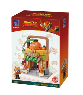 Pantasy klotsikomplekt Kung Fu Panda Meister Tiigrinna puuviljapood 293 tk