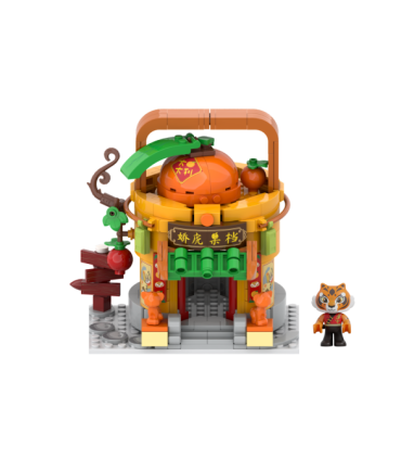 Pantasy klotsikomplekt Kung Fu Panda Meister Tiigrinna puuviljapood 293 tk