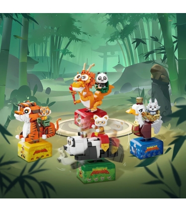 Pantasy klotsikomplekt Kung Fu Panda meister Tiigrinna Cosrider