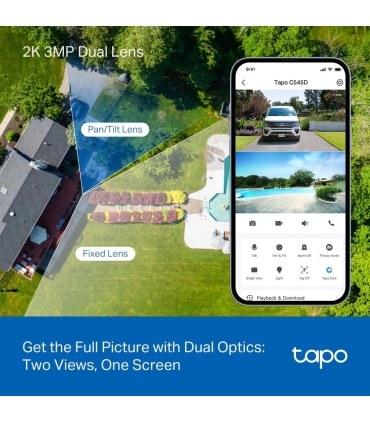 TP-LINK WRL CAMERA PAN/TILT/TAPO C545D 